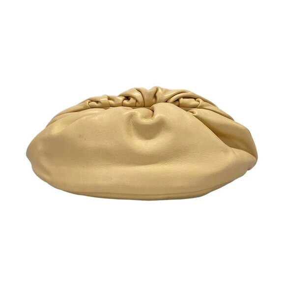 Auth BOTTEGA VENETA The Chain Pouch chain shoulder Beige Leather - Picture 5 of 14